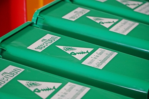 จำหน่ายถังขยะมีล้อ